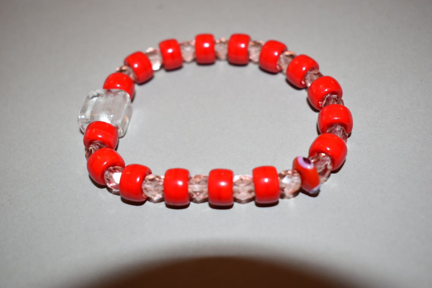 Pulsera cristal checo + vidrio