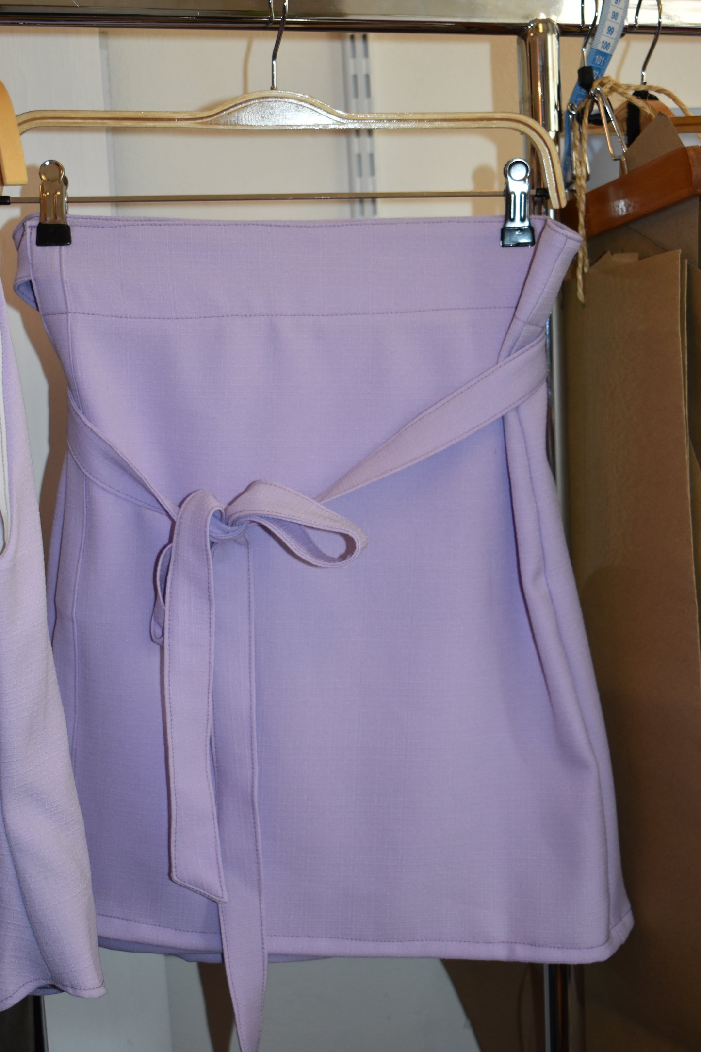 Falda Wrap Lila