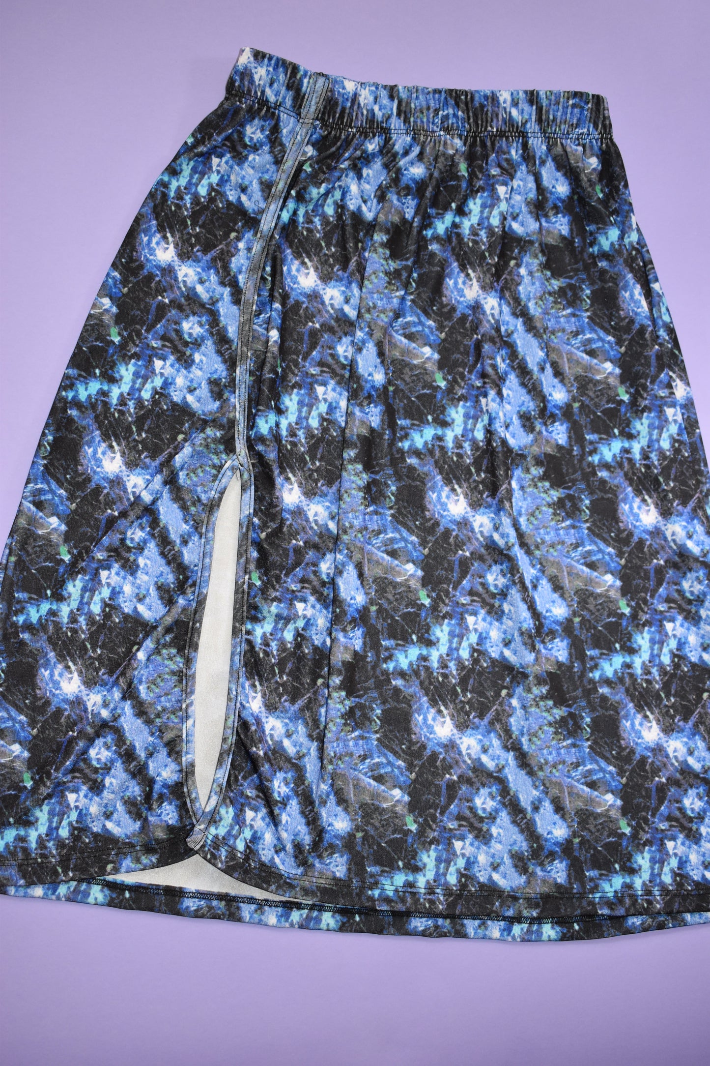 Falda atajo estampados/ oceano / galaxia / tigresa
