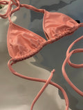TRIÁNGULO /bikini rosa nude//SALE
