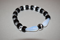 Pulsera cristal checo + vidrio