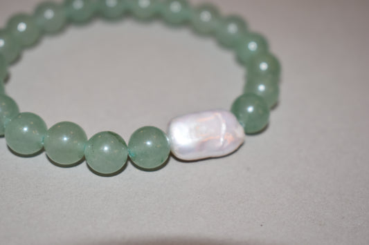Pulsera cuarzo verde