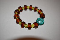 Pulsera cristal checo + vidrio