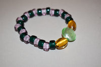 Pulsera cristal checo + vidrio