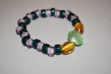 Pulsera cristal checo + vidrio