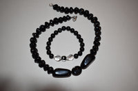 Collar black coquette