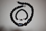Collar black coquette