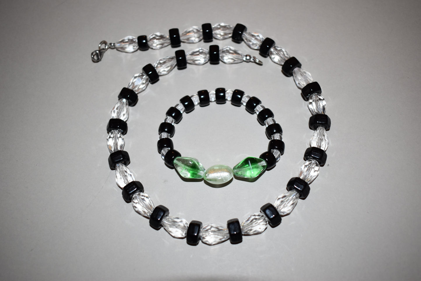 Pulsera cristal checo + vidrio