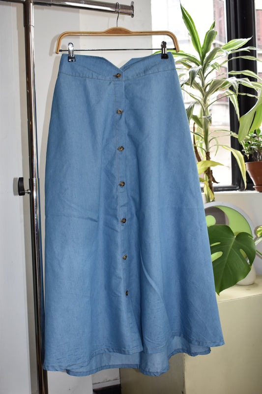 Falda Folk DENIM fino