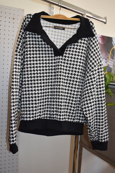sweater b/n