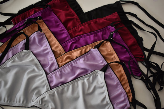bralette anis lycra * colores*