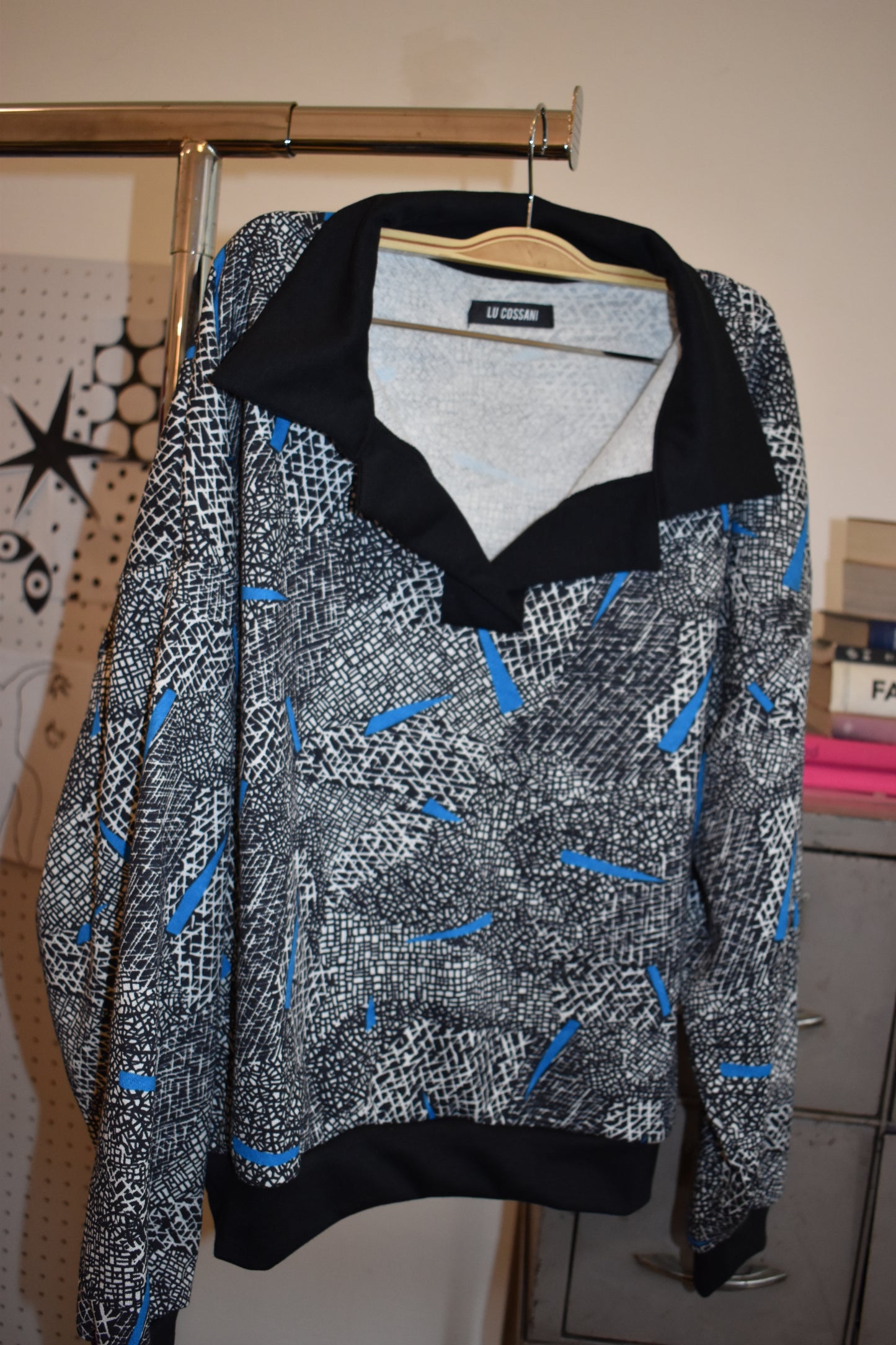 sweater crystal retro
