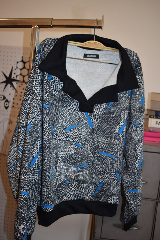 sweater crystal retro