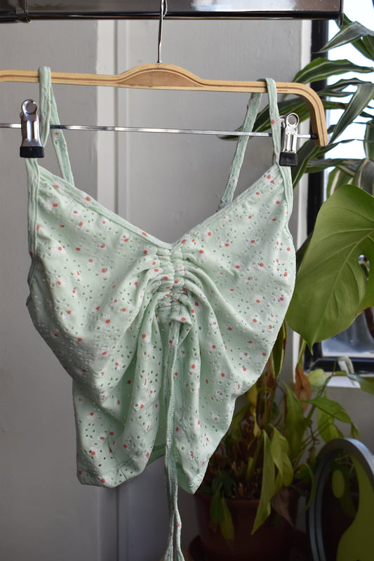 top frunce broderie margaritas