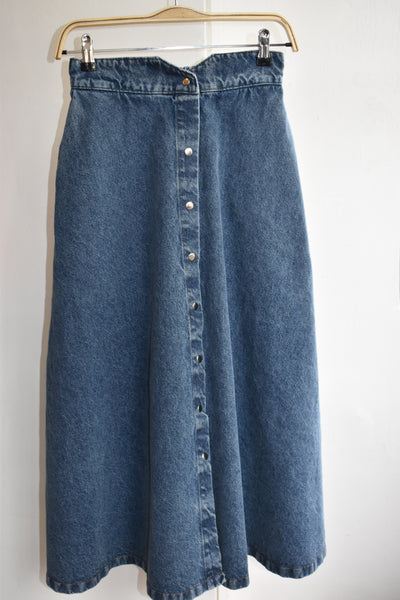 FALDA FOLK DENIM