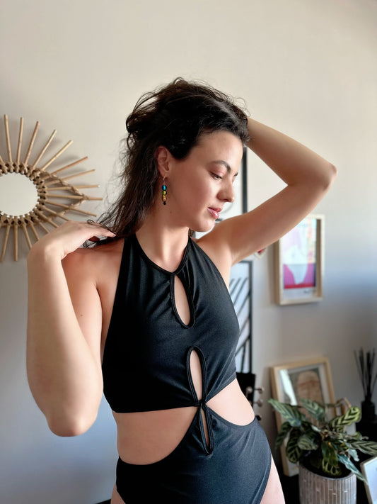 Enteriza MEG NEGRO/SALE