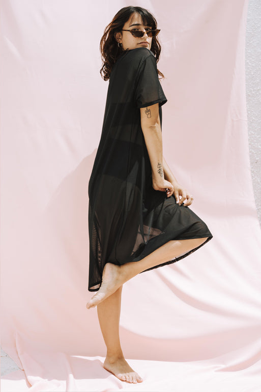 VESTIDO ASIA TUL OVERSIZE