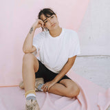 t-shirt LESS PEACH NEGRO