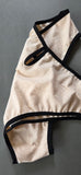 Vedetina LÁGRIMA algodón beige melange