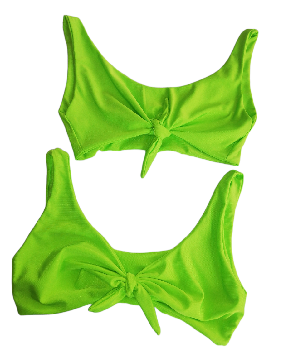 Top NUDO PLAYA Verde LIMA