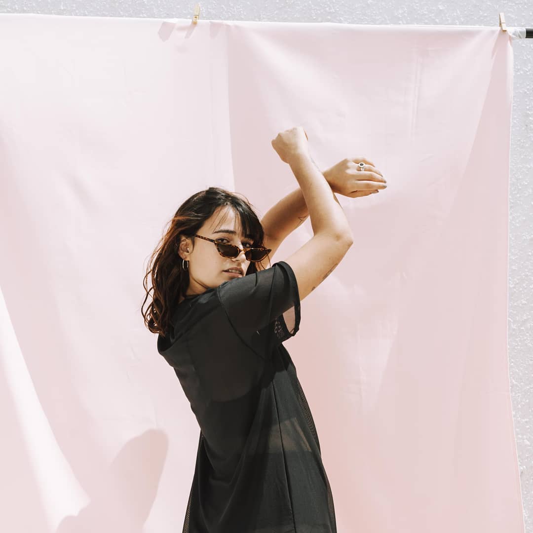 t-shirt Asia tul negro